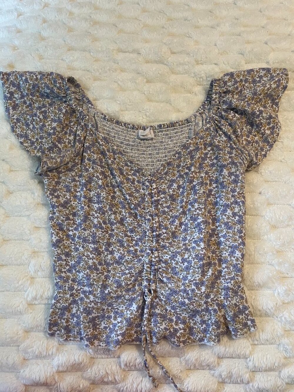 Womens floral blouse